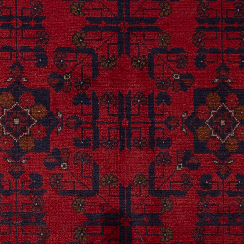 Afghan Rug - Kunduz - 196 x 121 cm - dark red
