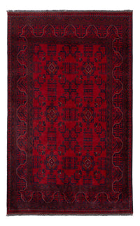 Afghan Rug - Kunduz - 195 x 121 cm - dark red