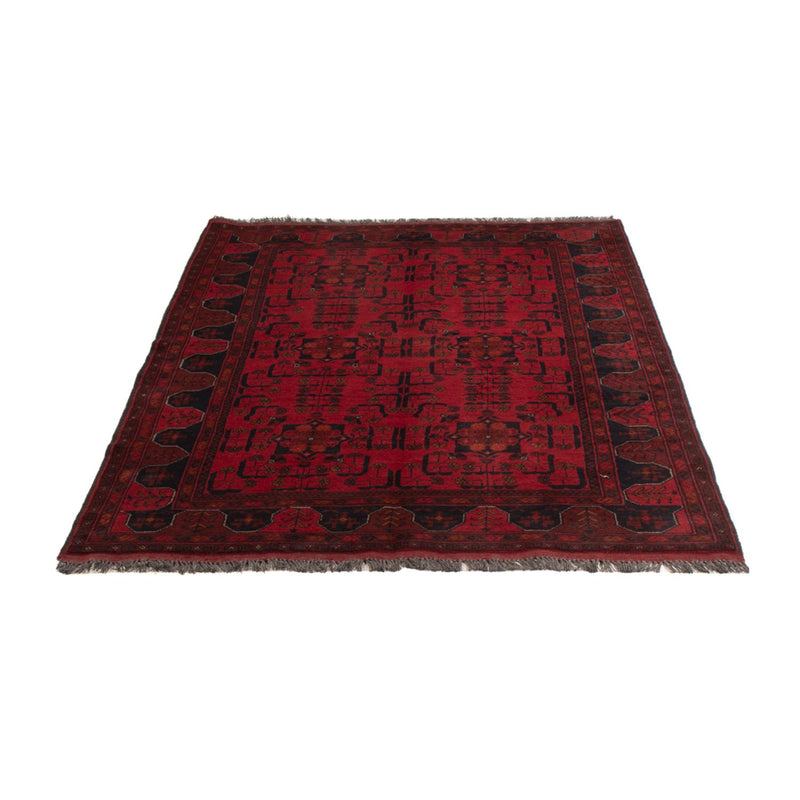Afghan Rug - Kunduz - 189 x 129 cm - dark red