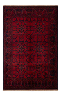 Afghan Rug - Kunduz - 195 x 125 cm - dark red