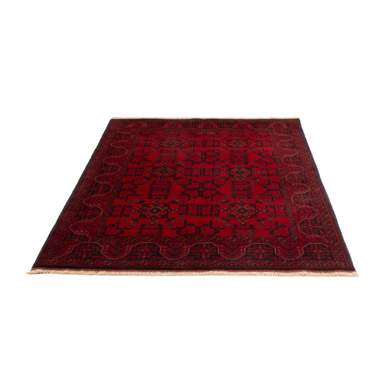 Afghan Rug - Kunduz - 195 x 125 cm - dark red