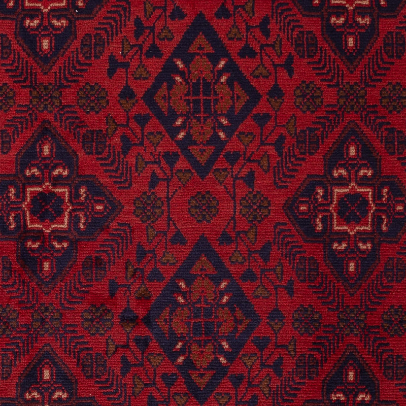 Afghan Rug - Kunduz - 190 x 128 cm - dark red