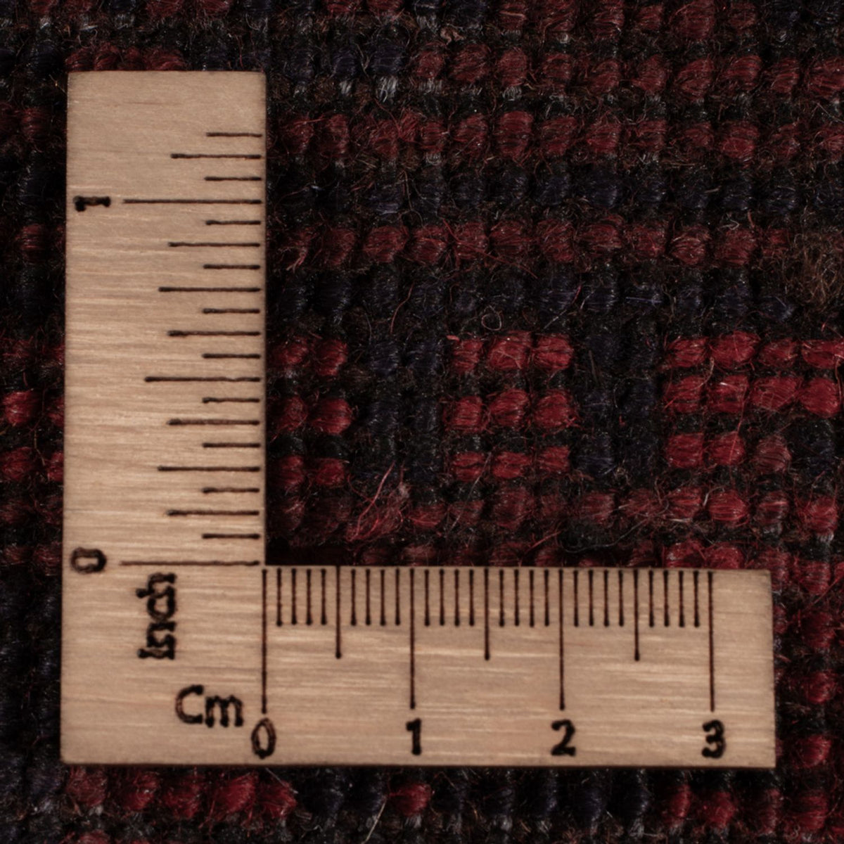 Afghan Rug - Kunduz - 190 x 128 cm - dark red