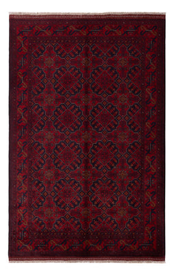 Afghan Rug - Kunduz - 196 x 123 cm - dark red