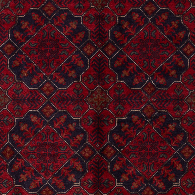 Afghan Rug - Kunduz - 196 x 123 cm - dark red