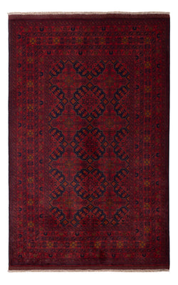 Afghan Rug - Kunduz - 193 x 124 cm - dark red
