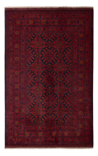 Afghan Rug - Kunduz - 193 x 124 cm - dark red