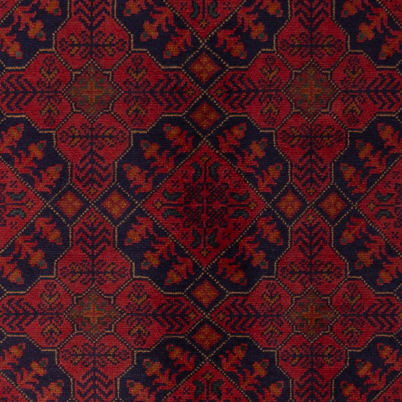 Afghan Rug - Kunduz - 193 x 124 cm - dark red