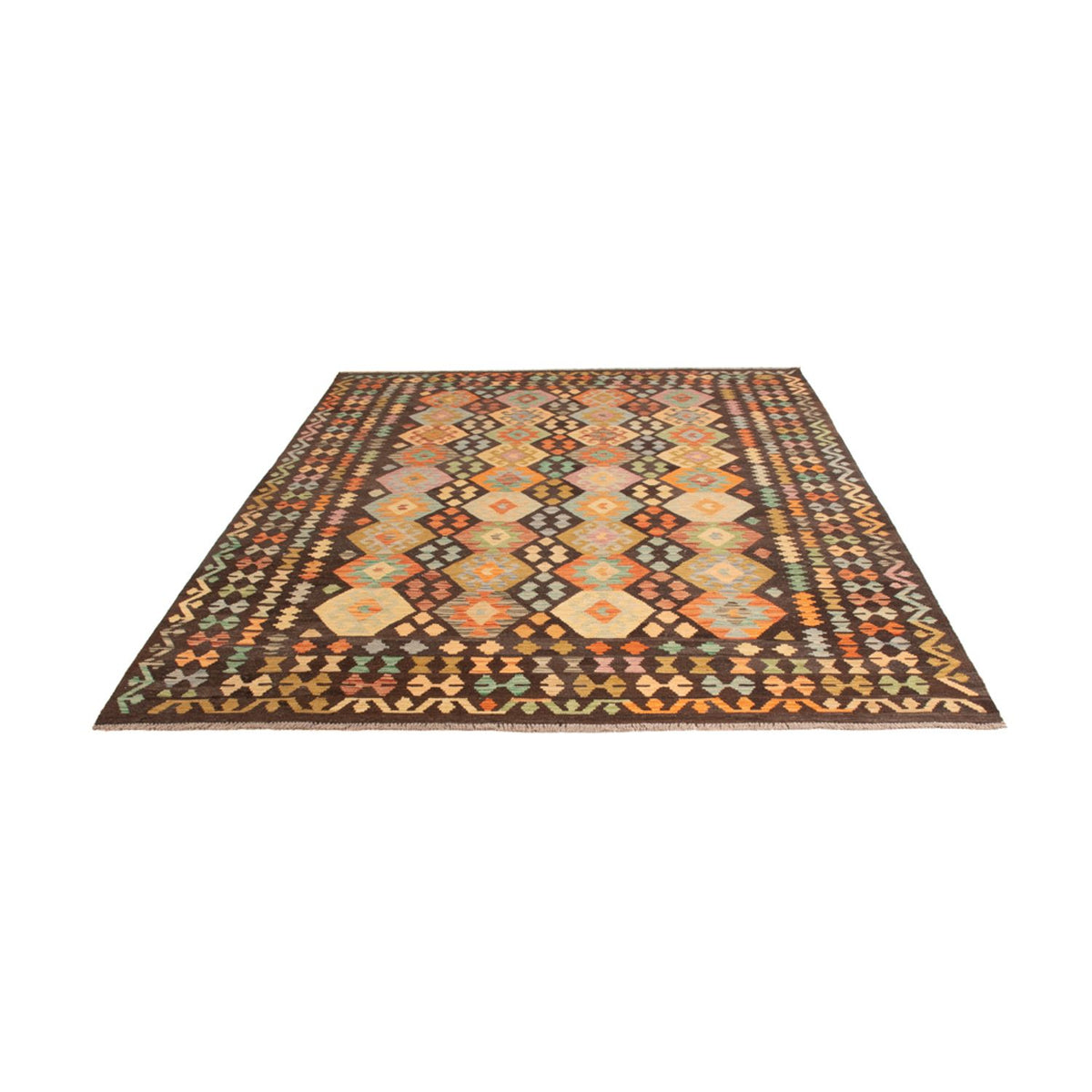 Kelim Rug - Splash - 285 x 207 cm - multicolored