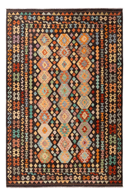 Kelim Rug - Splash - 300 x 197 cm - multicolored