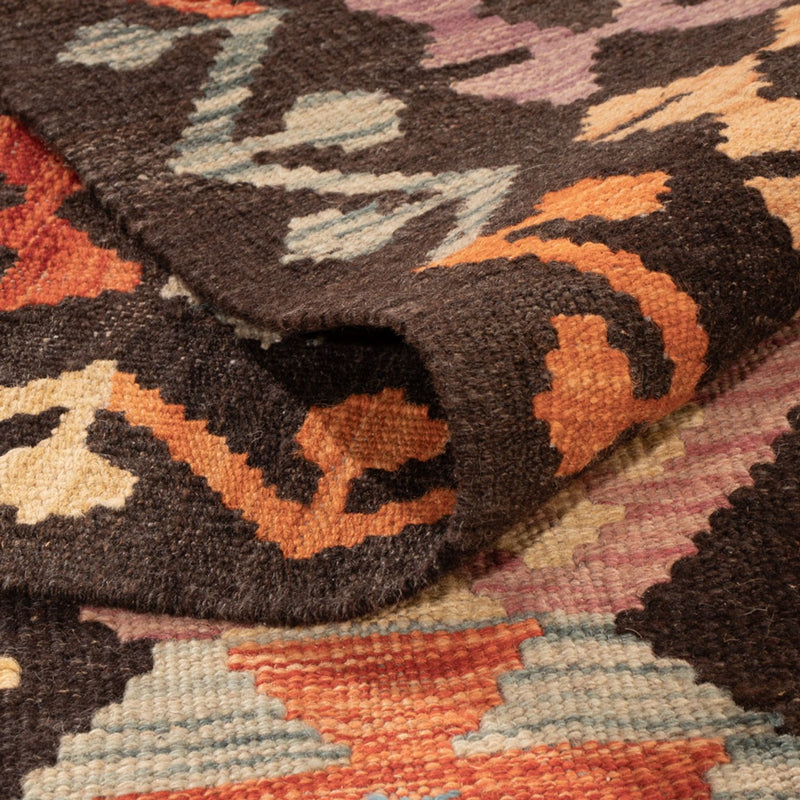 Kelim Rug - Splash - 300 x 197 cm - multicolored