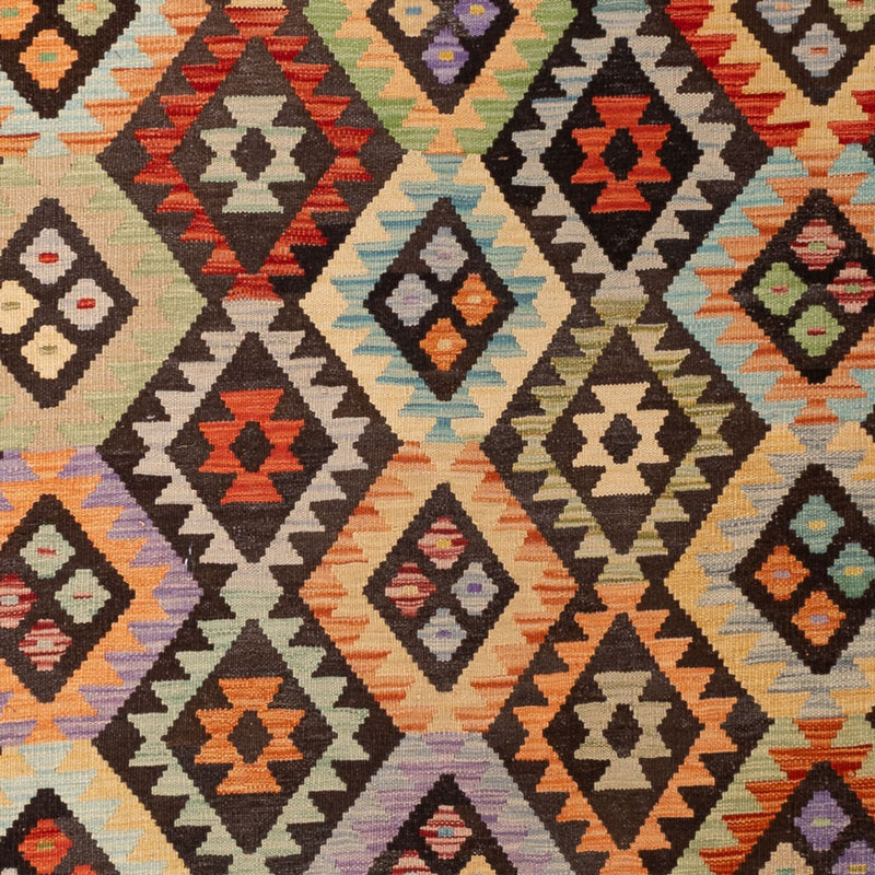 Kelim Rug - Splash - 304 x 205 cm - multicolored