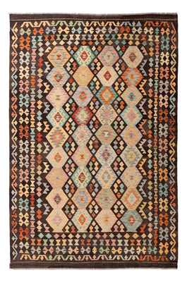 Kelim Rug - Splash - 299 x 198 cm - multicolored