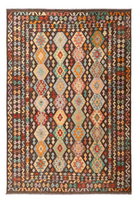 Kelim Rug - Splash - 301 x 202 cm - multicolored