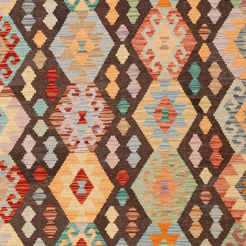 Kelim Rug - Splash - 301 x 202 cm - multicolored