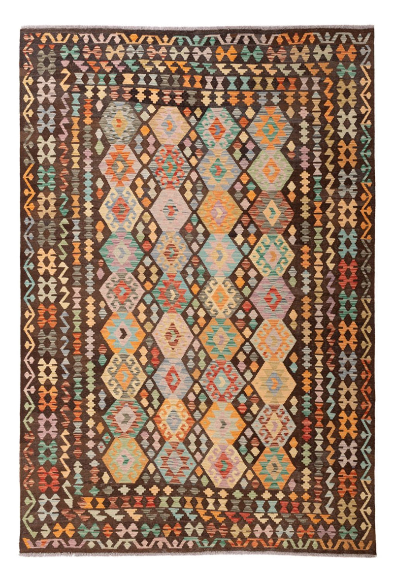 Kelim Rug - Splash - 290 x 195 cm - multicolored
