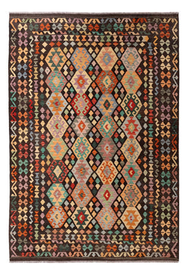 Kelim Rug - Splash - 298 x 201 cm - multicolored