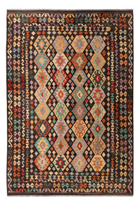 Kelim Rug - Splash - 298 x 201 cm - multicolored