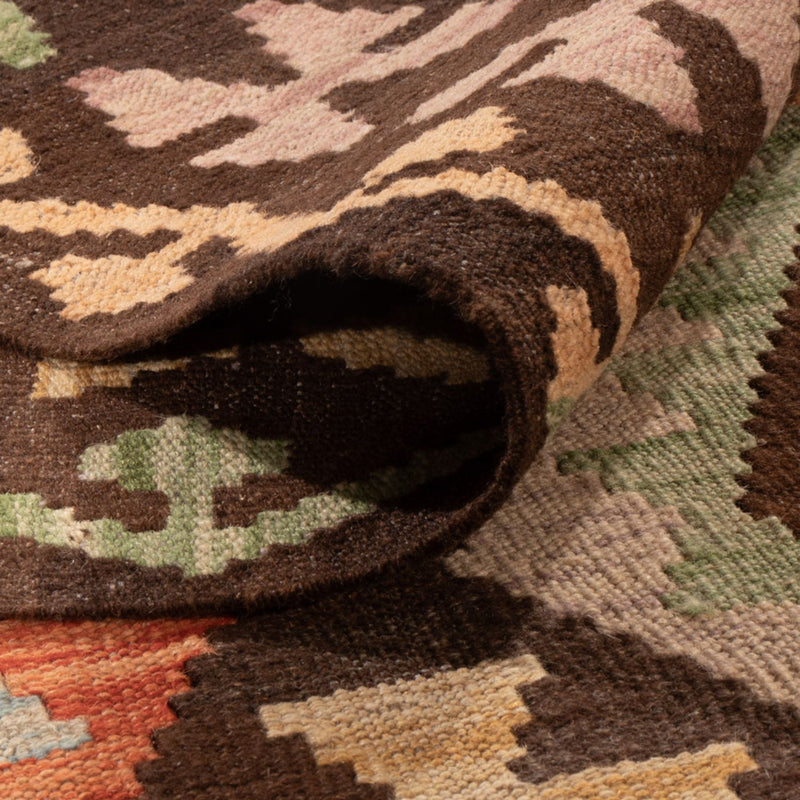 Kelim Rug - Splash - 299 x 206 cm - multicolored