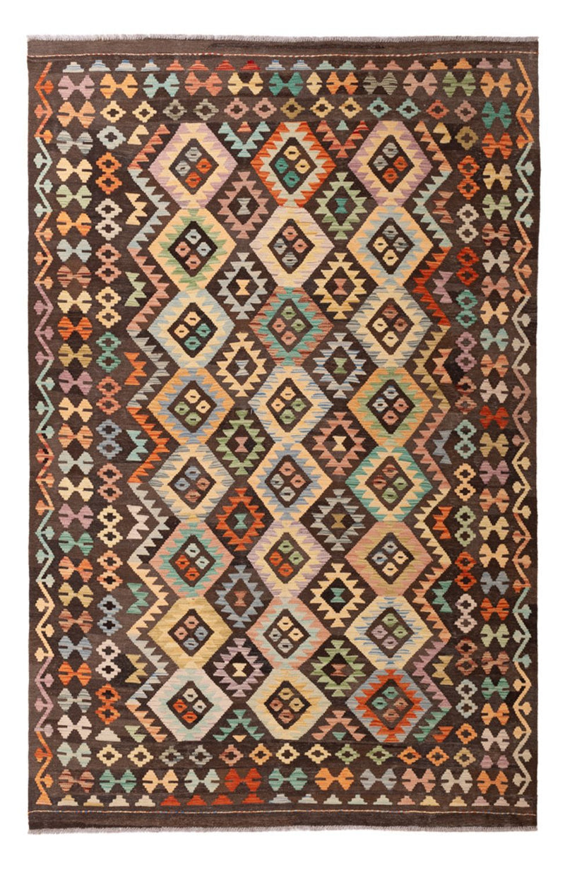 Kelim Rug - Splash - 301 x 194 cm - multicolored