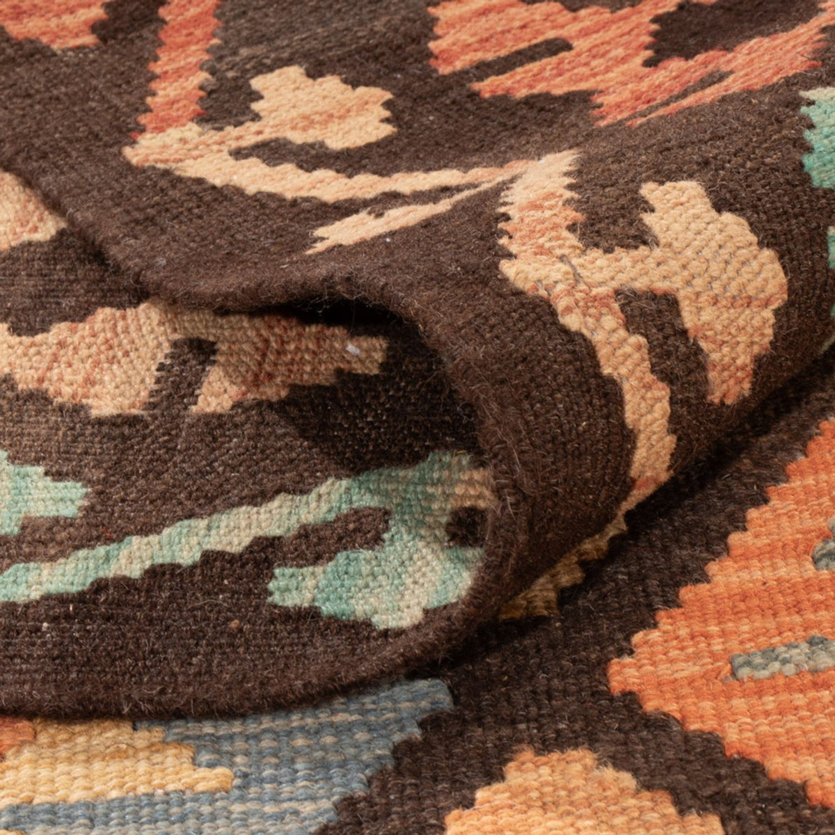 Kelim Rug - Splash - 307 x 199 cm - multicolored