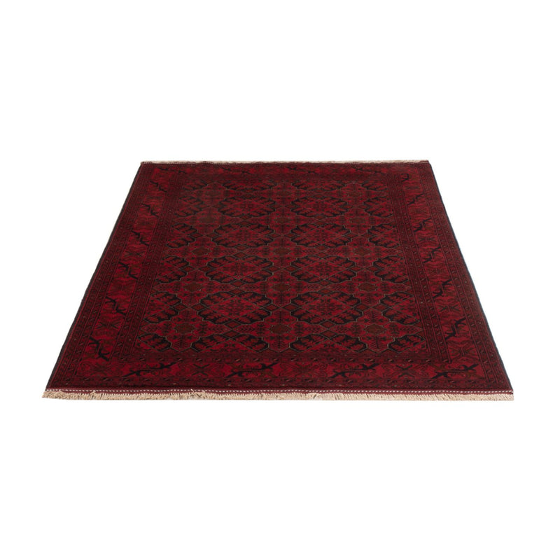 Afghan Rug - Kunduz - 195 x 123 cm - dark red