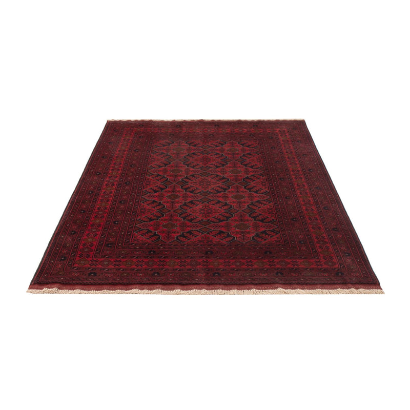 Afghan Rug - Kunduz - 193 x 125 cm - dark red