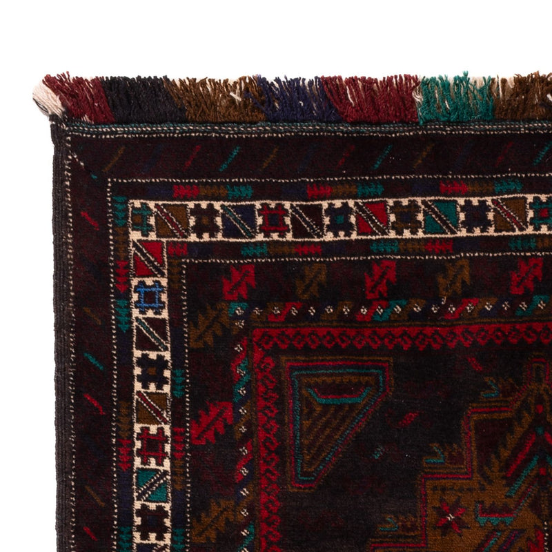 Belutsch Rug - 198 x 116 cm - dark red