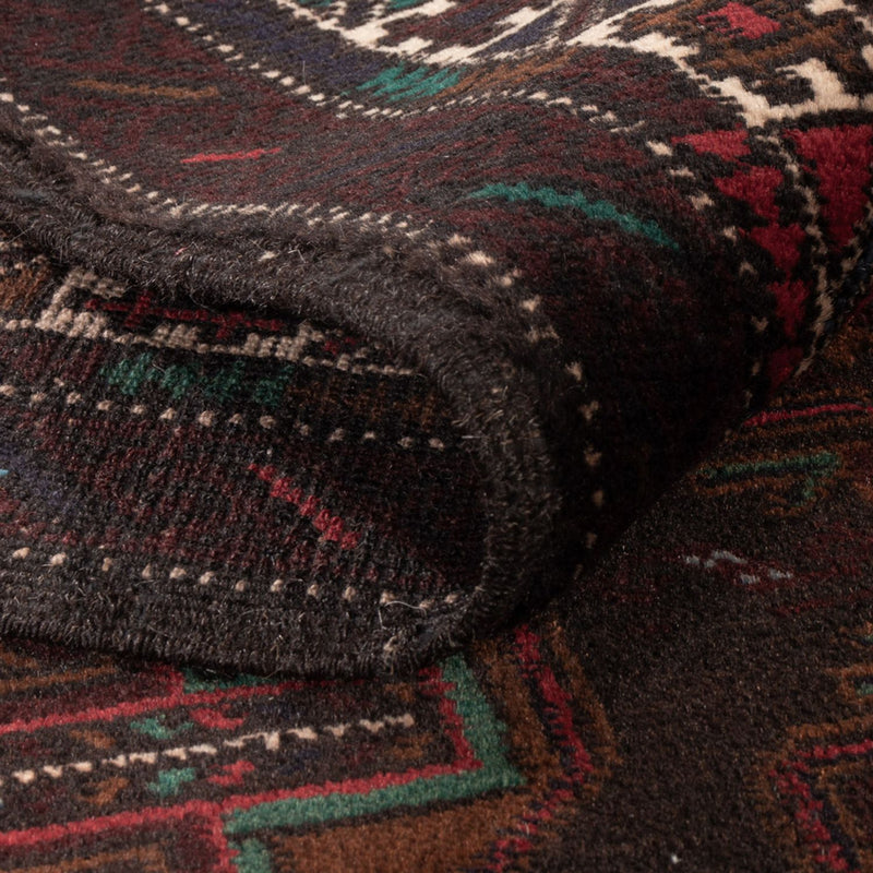 Belutsch Rug - 198 x 116 cm - dark red