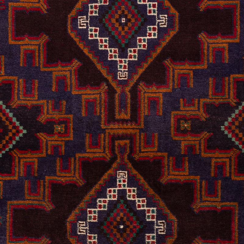 Belutsch Rug - 208 x 119 cm - dark red