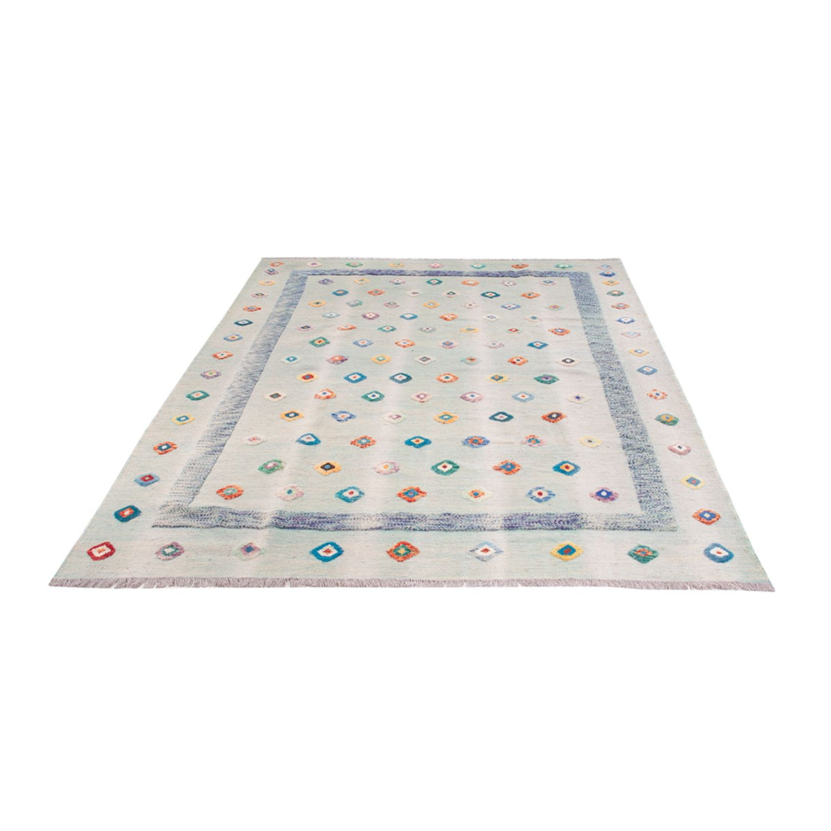 Kelim Rug - Splash - 298 x 207 cm - multicolored
