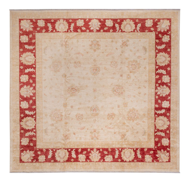Ziegler Rug square  - 340 x 345 cm - red