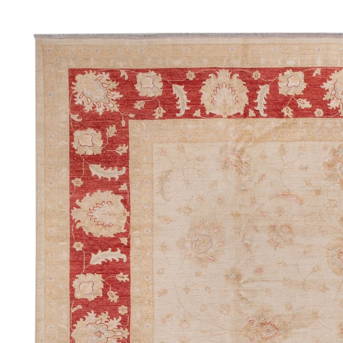 Ziegler Rug square  - 340 x 345 cm - red