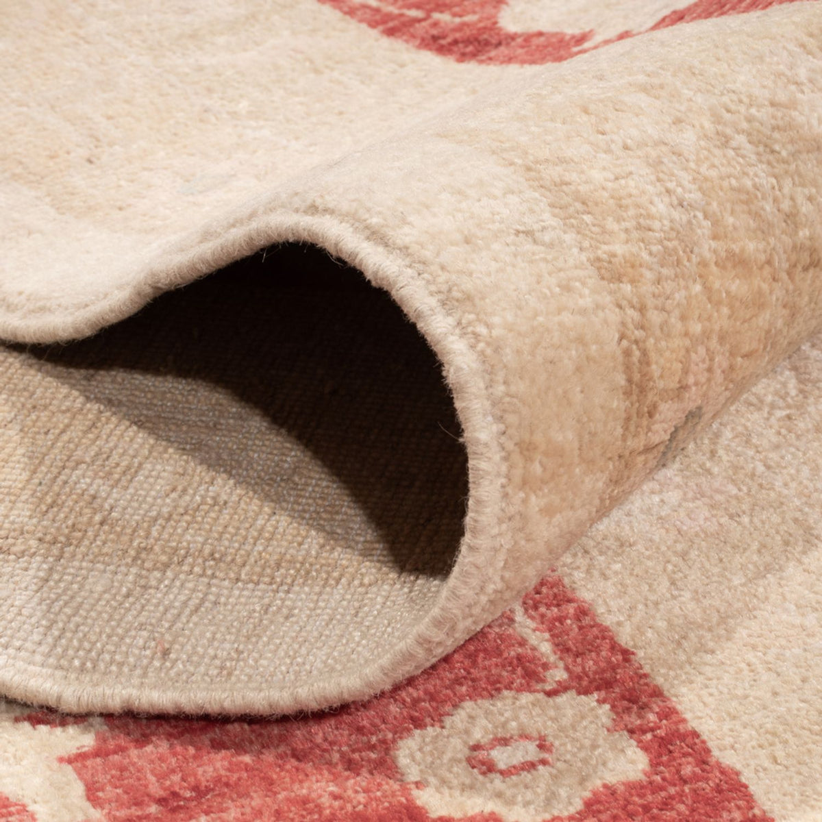 Ziegler Rug square  - 340 x 345 cm - red