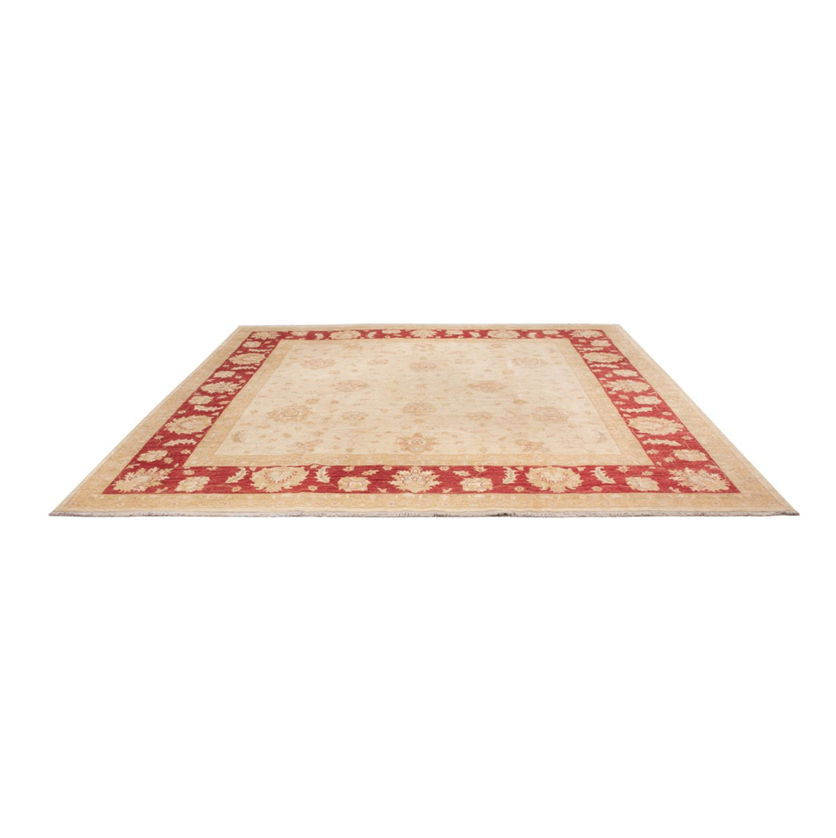 Ziegler Rug square  - 340 x 345 cm - red