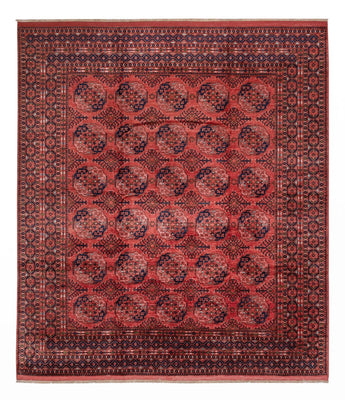 Afghan Rug - Bukhara - 404 x 351 cm - red