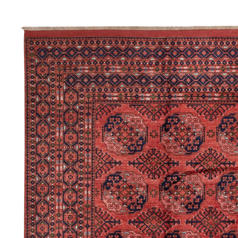Afghan Rug - Bukhara - 404 x 351 cm - red