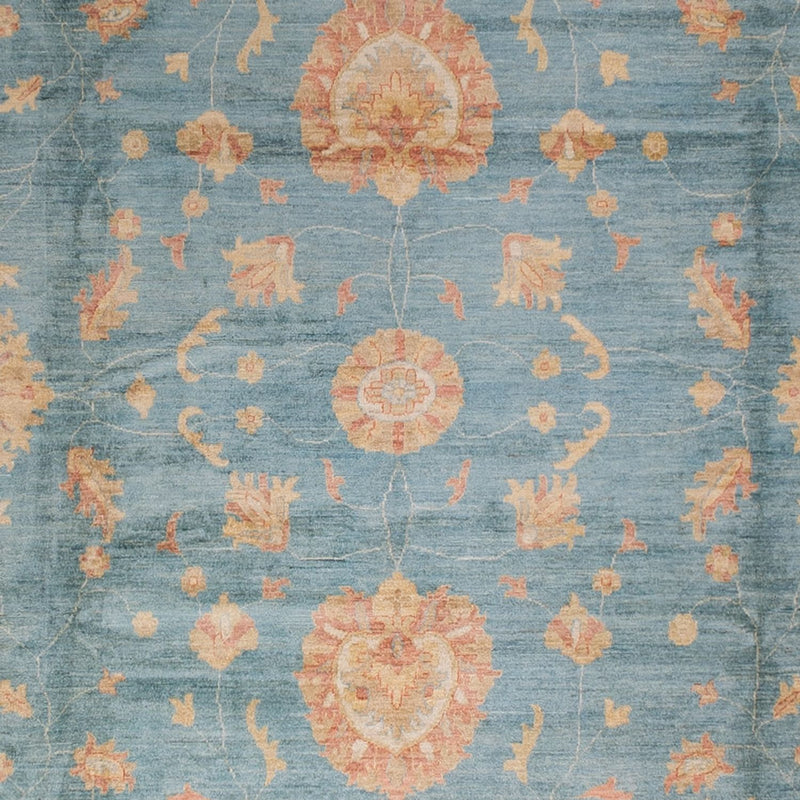 Ziegler Rug - 496 x 409 cm - light blue