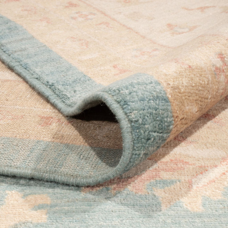 Ziegler Rug - 496 x 409 cm - light blue