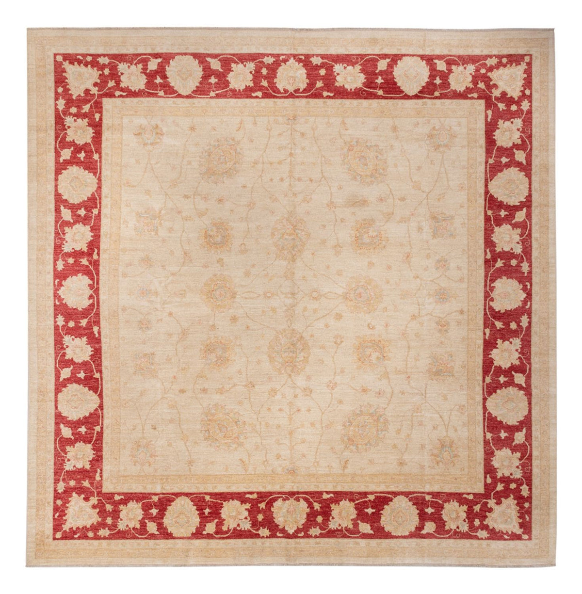 Ziegler Rug square  - 394 x 398 cm - beige