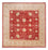 Ziegler Rug square  - 392 x 403 cm - red