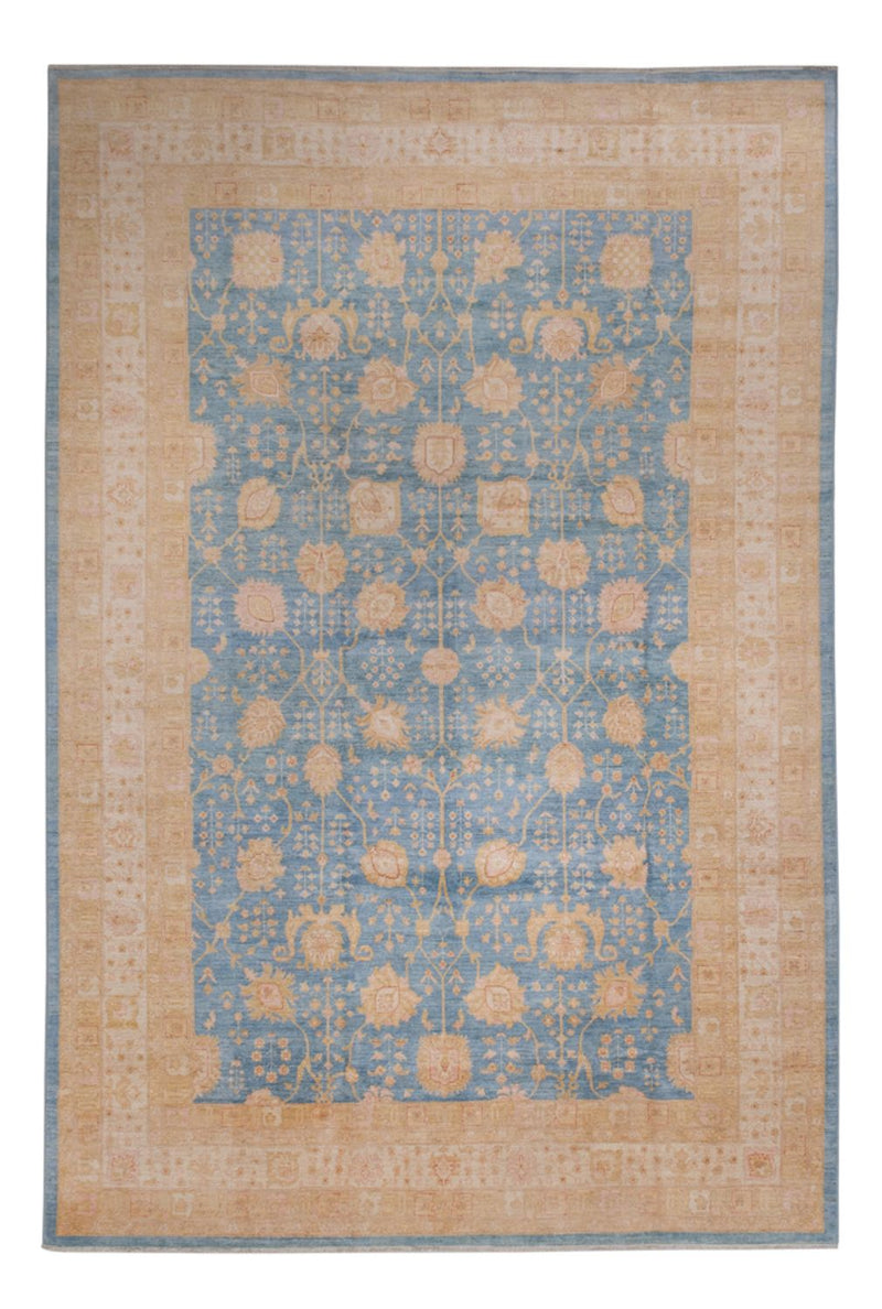 Ziegler Rug - 441 x 306 cm - light blue
