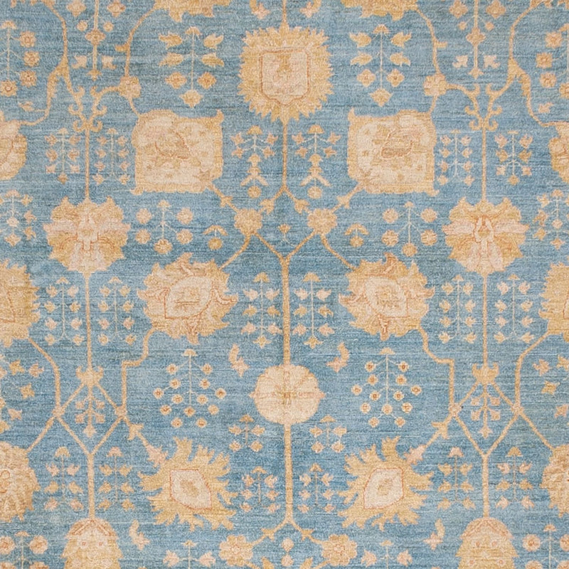 Ziegler Rug square  - 389 x 399 cm - light blue