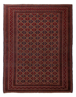 Kelim Rug - Oriental - 257 x 192 cm - red