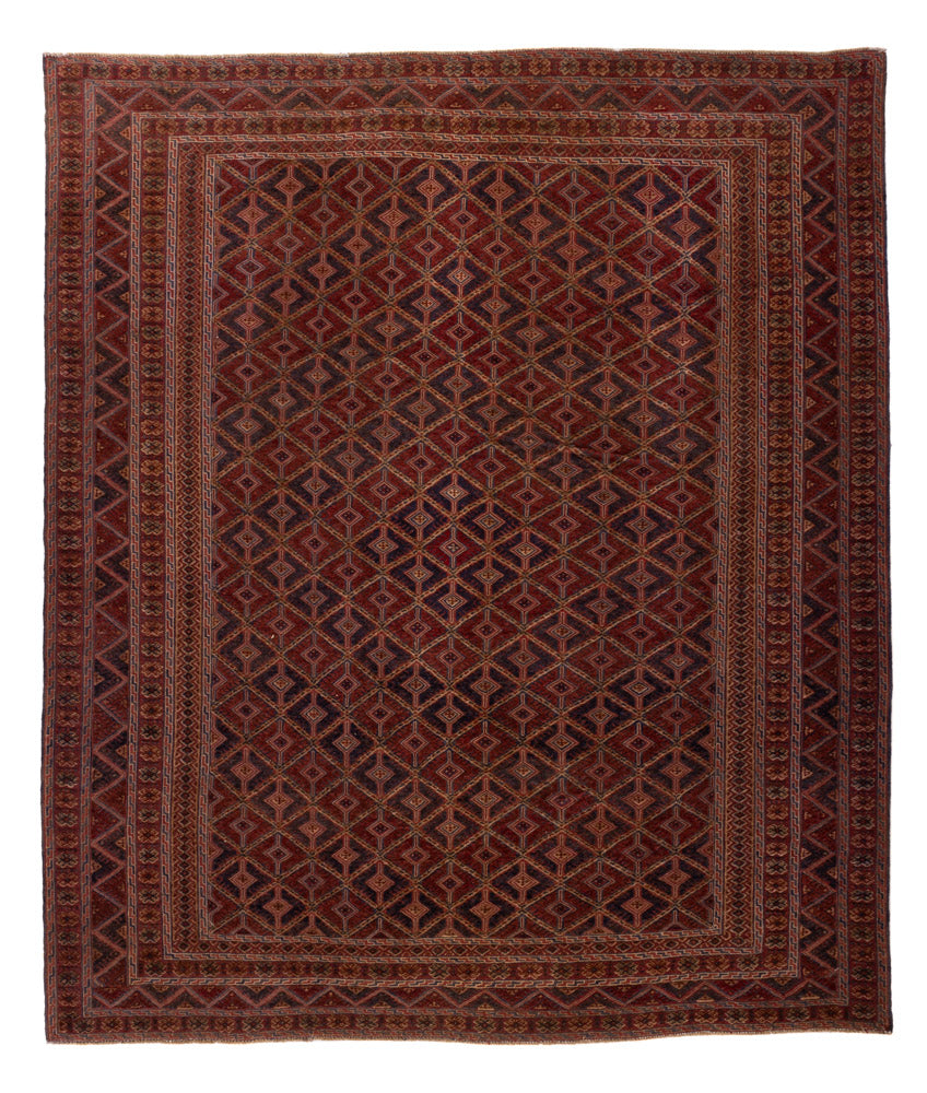 Kelim Rug - Oriental - 245 x 206 cm - red