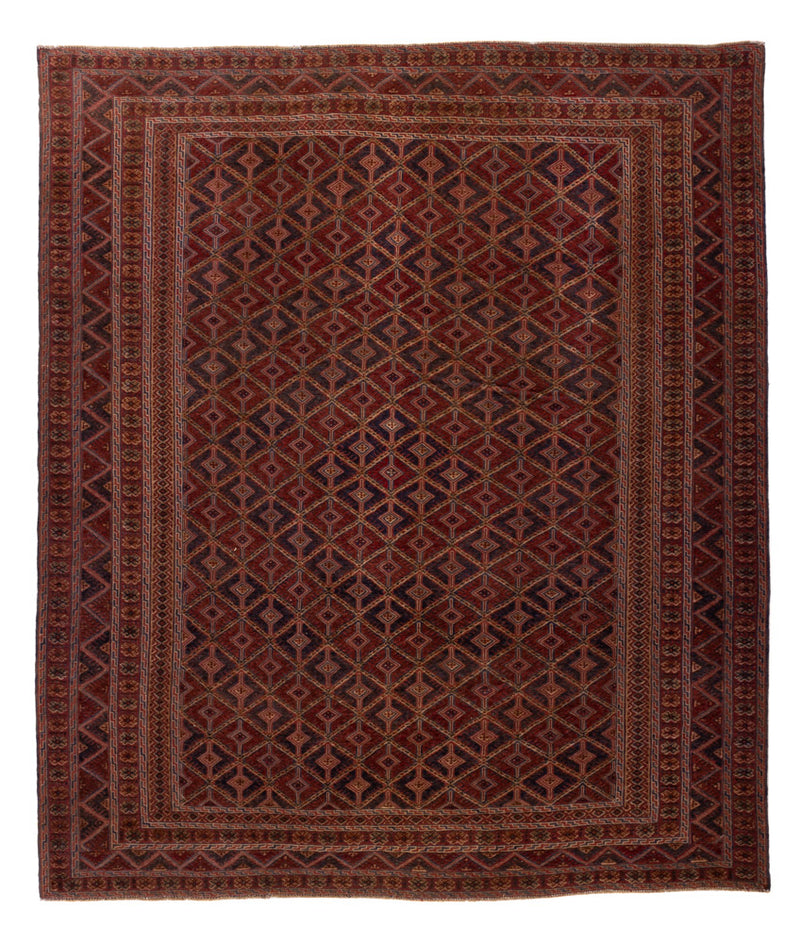 Kelim Rug - Oriental - 245 x 206 cm - red