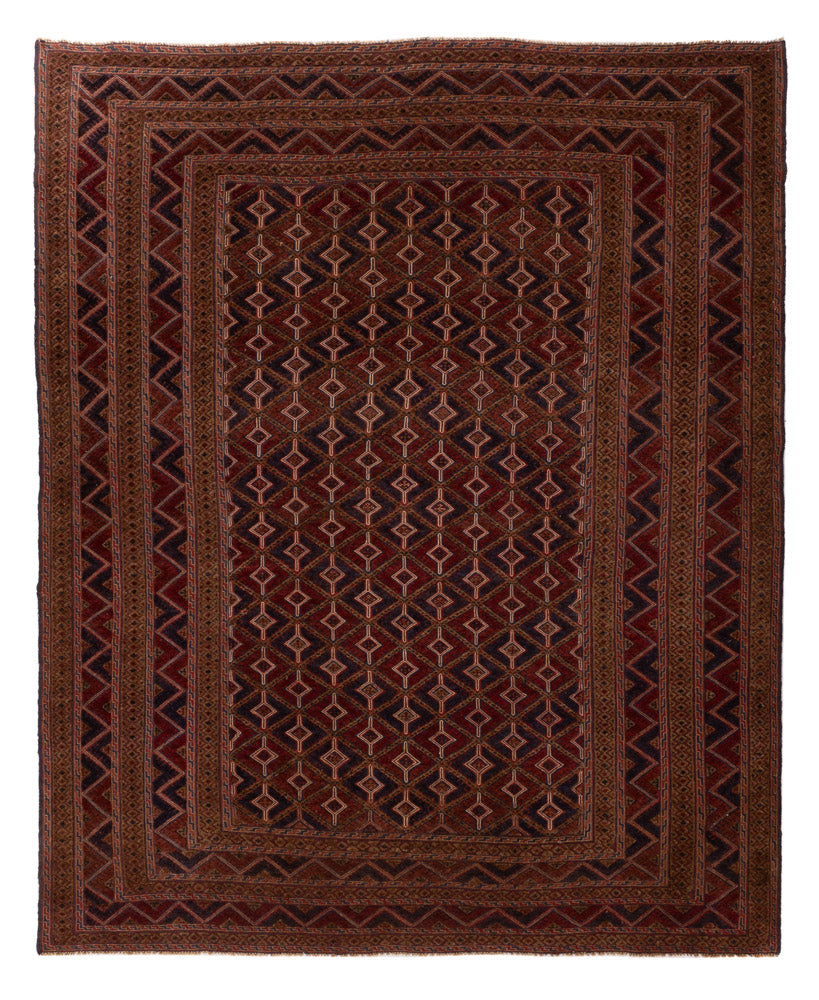 Kelim Rug - Oriental - 239 x 199 cm - red