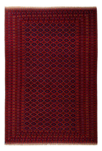 Kelim Rug - Oriental - 303 x 201 cm - red