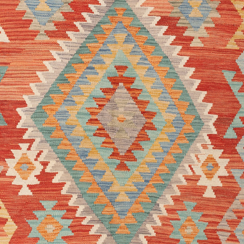 Kelim Rug - Splash - 248 x 171 cm - colorful