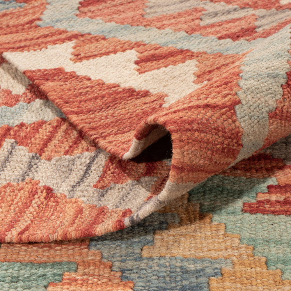 Kelim Rug - Splash - 248 x 171 cm - colorful